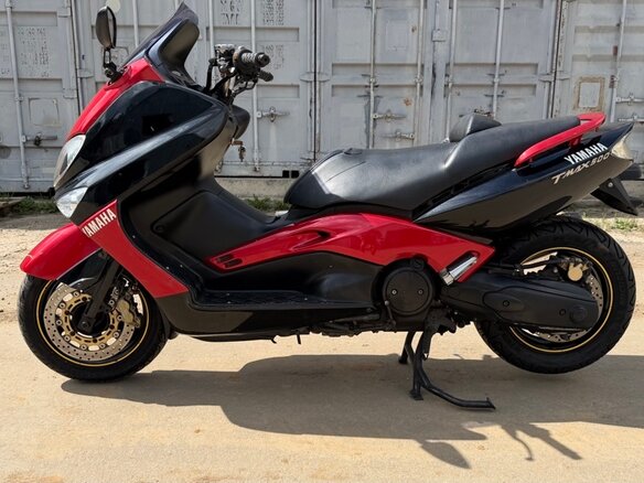 2001 Yamaha TMAX, красный, 299000 рублей - вид 1