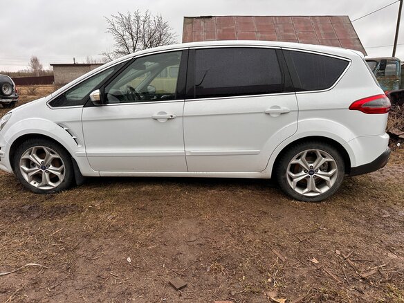 2012 Ford S-MAX I Рестайлинг, белый, 990000 рублей - вид 8