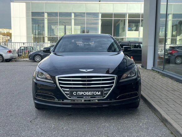 2015 Hyundai Genesis II, чёрный, 1960000 рублей - вид 1