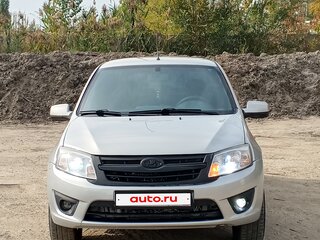2012 Lada (ВАЗ) Granta I, серебристый, 320000 рублей, вид 2