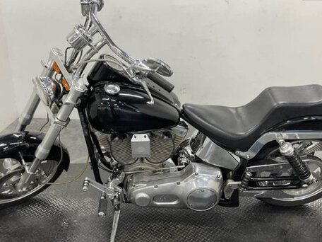 1999 Harley-Davidson Softail Custom, чёрный, 610000 рублей, вид 4