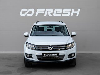 2014 Volkswagen Tiguan I Рестайлинг, белый, 1325000 рублей, вид 3