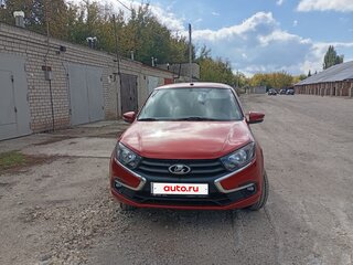 2022 Lada (ВАЗ) Granta Euro-2 I Рестайлинг, красный, 700000 рублей, вид 1