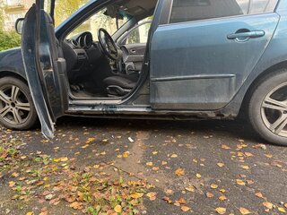 2006 Mazda 3 I (BK) Рестайлинг, синий, 220000 рублей, вид 4