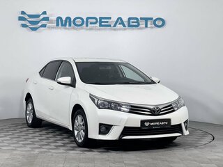 2013 Toyota Corolla XI (E160, E170, E180), белый, 1250000 рублей, вид 3