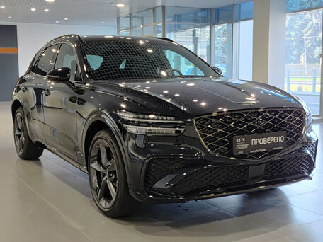 2024 Genesis GV70 I Рестайлинг, чёрный, 6850000 рублей, вид 3