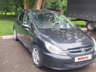 2004 Peugeot 307 I, чёрный, 205000 рублей, вид 2