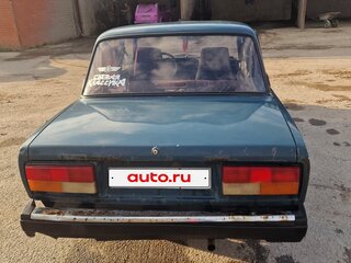 2004 Lada (ВАЗ) 2107, зелёный, 100000 рублей, вид 4