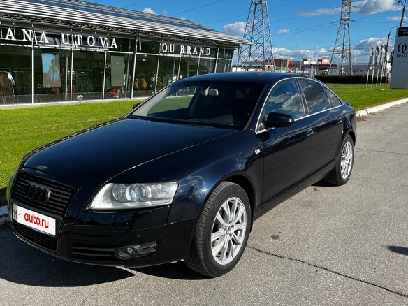 2008 Audi A6 III (C6), синий, 1400000 рублей - вид 2