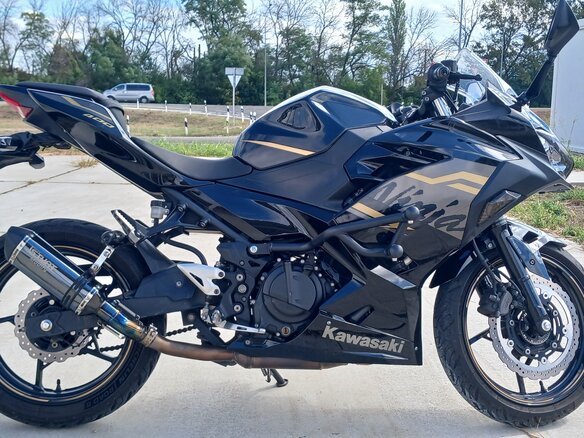 2019 Kawasaki Ninja 400, чёрный, 580000 рублей - вид 7