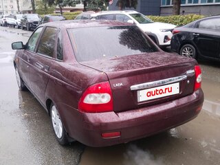 2008 Lada (ВАЗ) Priora I, пурпурный, 155000 рублей, вид 4