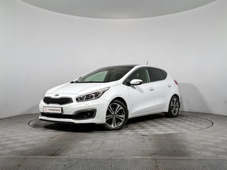 2016 Kia Ceed II Рестайлинг, белый, 1280000 рублей, вид 1