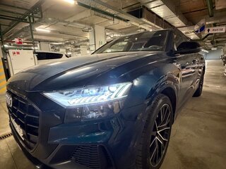 2020 Audi Q8 45 TDI I (4M), синий, 6490000 рублей, вид 1