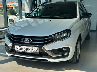 2022 Lada (ВАЗ) Vesta SW Предсерийная I Рестайлинг (NG), белый, 1255000 рублей, вид 2