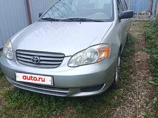 2003 Toyota Corolla IX (E120, E130), серебристый, 500000 рублей, вид 1