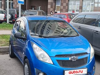 2013 Chevrolet Spark III, синий, 449000 рублей, вид 3