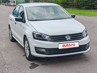 2019 Volkswagen Polo V Рестайлинг, белый, 1200000 рублей, вид 3