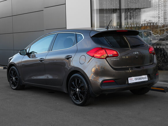 2014 Kia Ceed II, коричневый, 1149000 рублей - вид 6