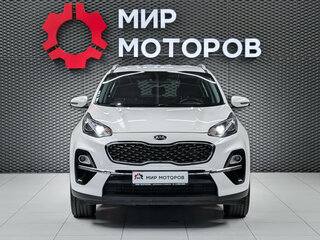 2019 Kia Sportage IV Рестайлинг, белый, 1850000 рублей, вид 2