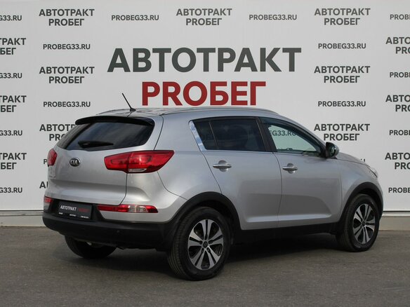 2014 Kia Sportage III Рестайлинг, серебристый - вид 4