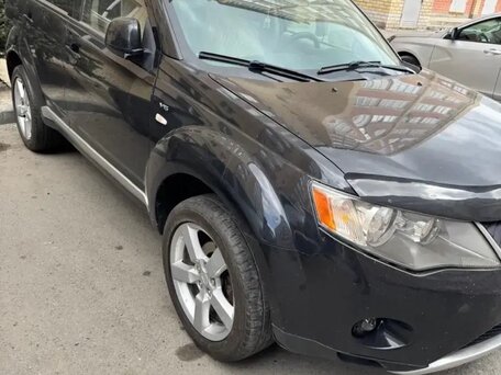 2007 Mitsubishi Outlander II, чёрный, 750000 рублей, вид 5