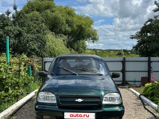 2003 Chevrolet Niva I, зелёный, 400000 рублей, вид 2