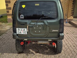 2016 Suzuki Jimny Kei car III Рестайлинг 2, зелёный, 1570000 рублей, вид 4