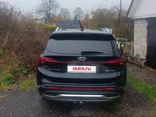 2022 Hyundai Santa Fe IV Рестайлинг, чёрный, 3340000 рублей, вид 4