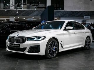 2021 BMW 5 серии 530i VII (G30/G31/G38) Рестайлинг, белый, 5430000 рублей, вид 1