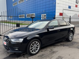 2014 Audi A4 IV (B8) Рестайлинг, чёрный, 1130000 рублей, вид 1