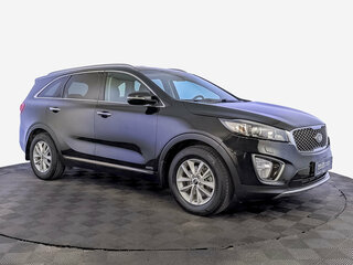 2017 Kia Sorento III Prime, чёрный, 2500000 рублей, вид 3