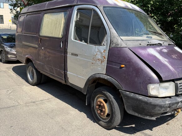 2001 ГАЗ ГАЗель (3302), фиолетовый, 129990 рублей - вид 1