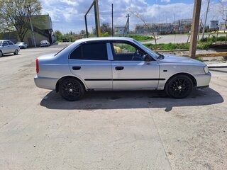2005 Hyundai Accent ТагАЗ II, серебристый, 380000 рублей, вид 3