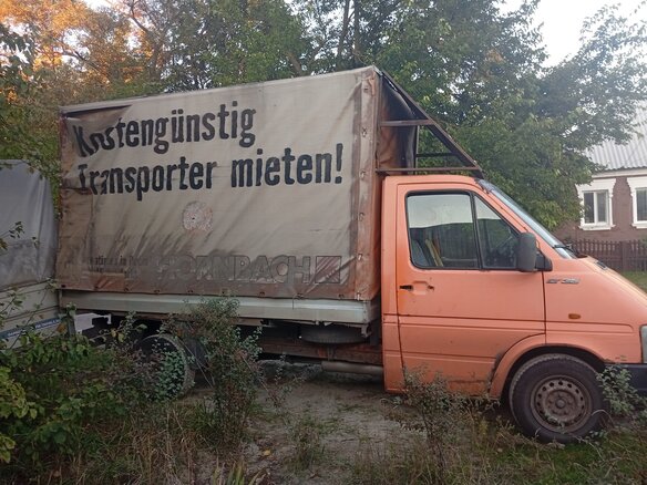 2001 Volkswagen LT, оранжевый, 540000 рублей - вид 5