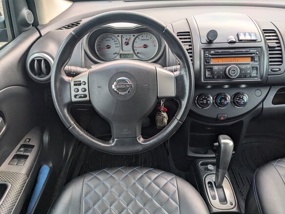2008 Nissan Note I Рестайлинг, синий, 670000 рублей - вид 12