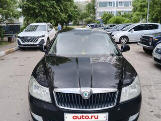 2013 Skoda Octavia II (A5) Рестайлинг, чёрный, 875000 рублей, вид 2