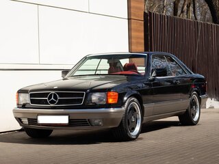 1986 Mercedes-Benz S-Класс 560 II (W126) Рестайлинг, чёрный, 3990000 рублей, вид 1