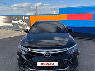 2017 Toyota Camry VII (XV50) Рестайлинг 2, чёрный, 2200000 рублей, вид 3