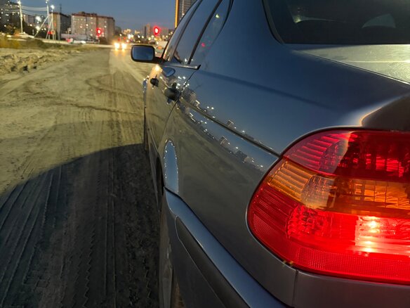 2002 BMW 3 серии N42 316i IV (E46) Рестайлинг, синий, 465000 рублей - вид 9