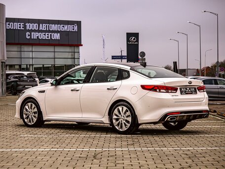 2018 Kia Optima IV, белый, 1535000 рублей, вид 4