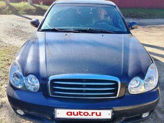2008 Hyundai Sonata ТагАЗ IV (EF) Рестайлинг, чёрный, 300000 рублей, вид 1