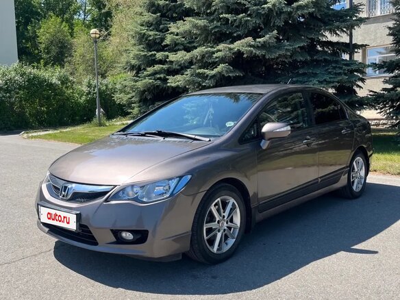2009 Honda Civic Hybrid VIII Рестайлинг, коричневый, 670000 рублей
