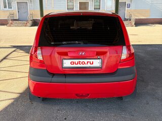 2007 Hyundai Getz I Рестайлинг, красный, 360000 рублей, вид 4