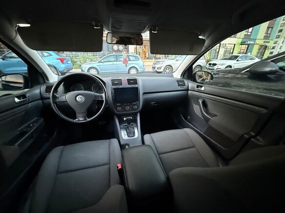 2006 Volkswagen Golf V, чёрный - вид 6