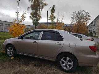 2002 Toyota Corolla IX (E120, E130), серебристый, 350000 рублей, вид 4