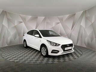 2019 Hyundai Solaris II, белый, 1295000 рублей, вид 3