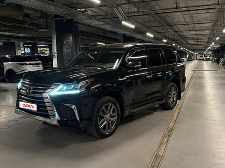 2016 Lexus LX 570 III Рестайлинг 2, чёрный, 5549000 рублей, вид 2