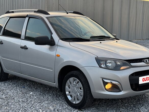2014 Lada (ВАЗ) Kalina II, серебристый - вид 2