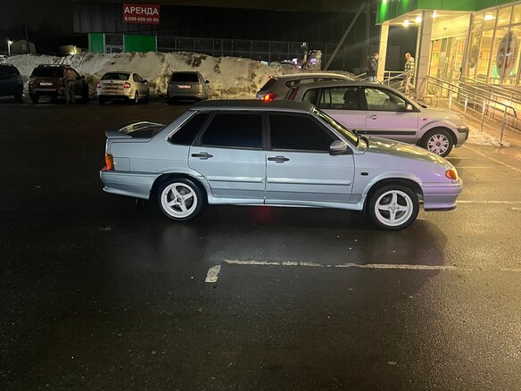 2003 Lada (ВАЗ) 2115, серый, 250000 рублей - вид 9