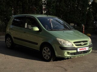 2007 Hyundai Getz I Рестайлинг, зелёный, 500000 рублей, вид 1